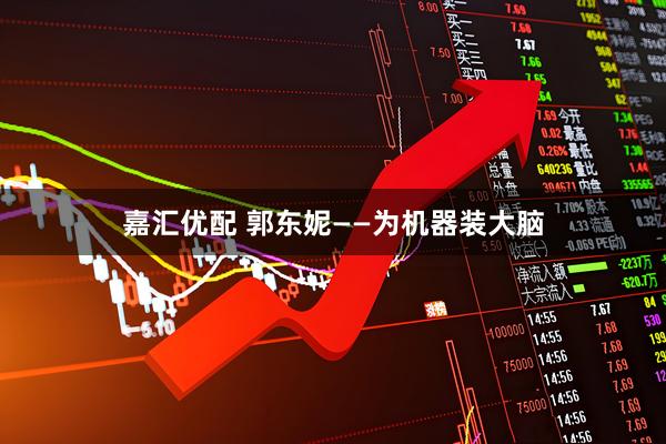 嘉汇优配 郭东妮——为机器装大脑
